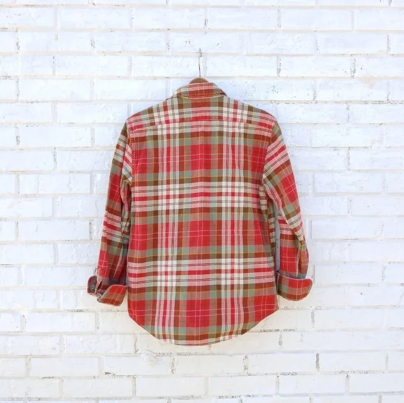 Vintage Ralph Lauren Plaid Shirt Multicolor - Picture 4 of 4